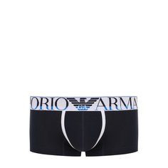 Хлопковые боксеры с широкой резинкой Emporio Armani
