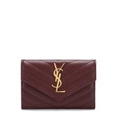 Кожаный кошелек Monogram Saint Laurent