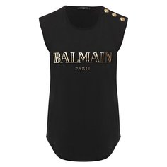 Хлопковый топ Balmain