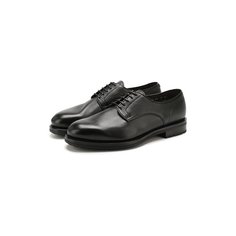 Кожаные дерби Santoni