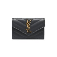 Кожаный кошелек Monogram Saint Laurent