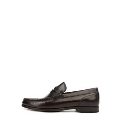 Кожаные пенни лоферы Brioni