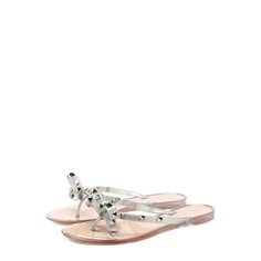 Резиновые шлепанцы Valentino Garavani Rockstud Valentino