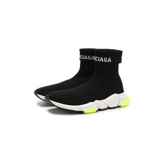 Текстильные кроссовки Speed Balenciaga