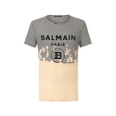 Хлопковая футболка Balmain