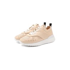 Кожаные кроссовки Tod’s Tods