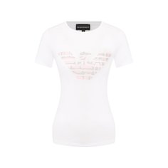 Хлопковая футболка Emporio Armani