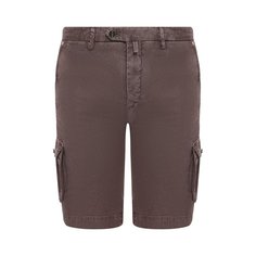 Шорты из смеси льна и хлопка Kiton
