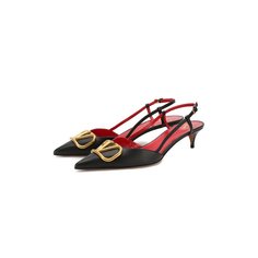 Кожаные туфли Valentino Garavani VLOGO Valentino