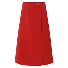 Шерстяная юбка Valentino