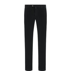 Хлопковые брюки прямого кроя Kiton