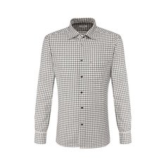 Хлопковая рубашка Kiton