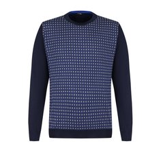 Джемпер из смеси кашемира и шелка тонкой вязки Kiton