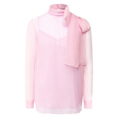Блузка из смеси вискозы и шелка Valentino