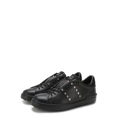 Кожаные кеды Valentino Garavani Rockstud Open Valentino