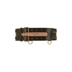 Кожаный пояс Alexander McQueen
