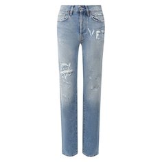 Джинсы с потертостями Vetements