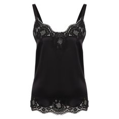 Шелковый топ Dolce & Gabbana