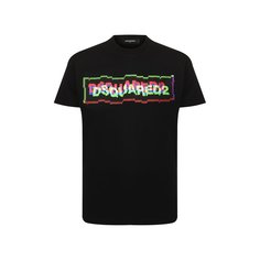 Хлопковая футболка Dsquared2
