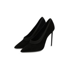 Замшевые туфли Saint Laurent