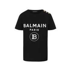 Хлопковая футболка Balmain