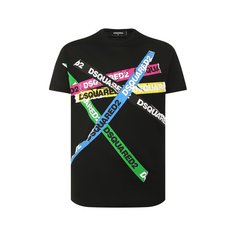Хлопковая футболка Dsquared2