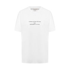 Хлопковая футболка Stella McCartney