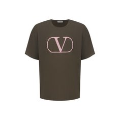 Хлопковая футболка Valentino