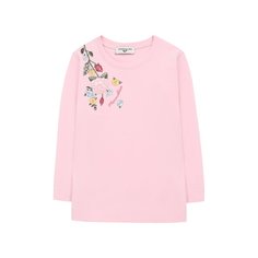 Хлопковый лонгслив Monnalisa