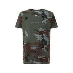 Хлопковая футболка Off-White