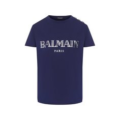 Хлопковая футболка Balmain