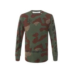 Хлопковый лонгслив Off-White