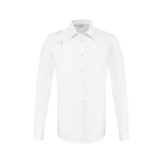 Хлопковая рубашка Alexander McQueen