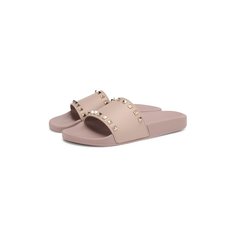 Резиновые шлепанцы Valentino Garavani Rockstud Valentino