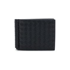 Кожаный зажим для купюр с плетением intrecciato Bottega Veneta