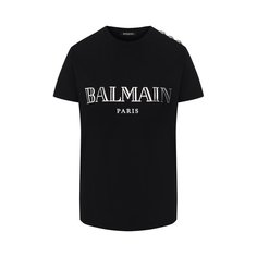 Хлопковая футболка Balmain