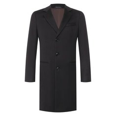 Пальто из смеси шерсти и кашемира Giorgio Armani