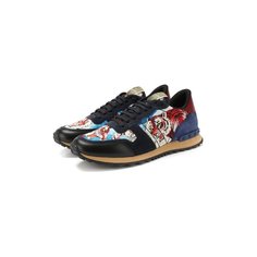 Комбинированные кроссовки Valentino Garavani Rockrunner Valentino