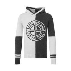 Шерстяное худи Stone Island