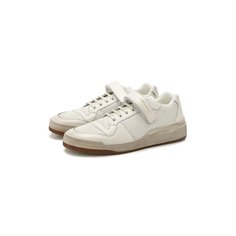 Кожаные кеды Saint Laurent