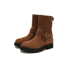 Замшевые ботинки Tod’s Tods