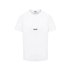 Хлопковая футболка MSGM