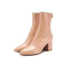 Кожаные ботильоны Valentino Garavani Ringstud Valentino