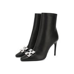 Кожаные ботильоны Off-White