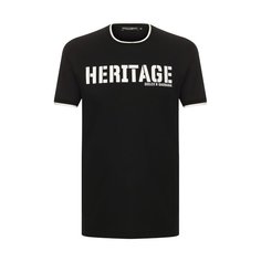 Хлопковая футболка Dolce & Gabbana