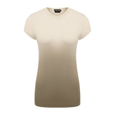 Топ из смеси кашемира и шелка Tom Ford