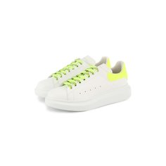 Кожаные кеды Alexander McQueen