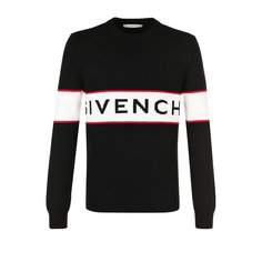 Шерстяной джемпер с логотипом бренда Givenchy