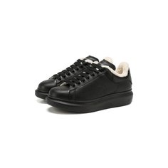 Кожаные кеды Alexander McQueen