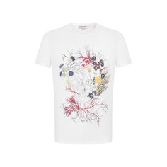 Хлопковая футболка Alexander McQueen